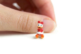 Artisan-Made Vintage 1:12 Miniature Dollhouse Disney Daisy Duck Figurine