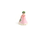 Artisan-Made Rare Vintage 1:12 Miniature Royal Doulton-Style "Julia" Figurine Signed by Artist
