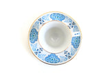 Vintage Blue & White Demitasse Teacup Set by Avon
