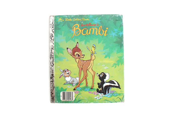 Vintage Walt Disney's Bambi Little Golden Book