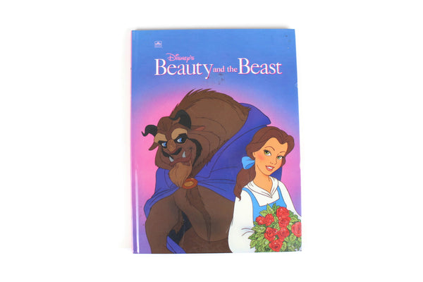 Vintage Walt Disney's Beauty & the Beast Big Golden Book