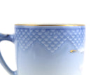 Vintage Seagull Print Blue Bing & Grondahl Danbury Mint Demitasse Teacup Set