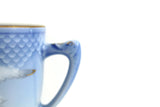 Vintage Seagull Print Blue Bing & Grondahl Danbury Mint Demitasse Teacup Set