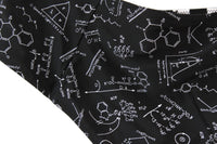 New Black & White "Science Print Reversible Bikini Set", Size M & L, Originally $60