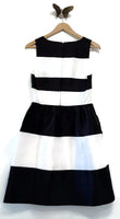 New Modcloth Black & White Striped Dress by Ivy & Blu, Size 6, Originally $89.99