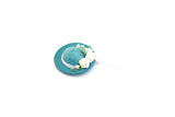 Vintage 1:12 Miniature Dollhouse Blue Hat