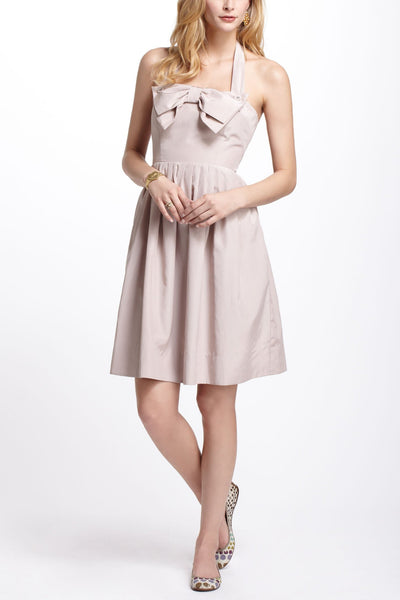 New Anthropologie BHLDN "Bowed Halter Dress" by Hitherto in Pink, Size The Mustard Dandelion New Anthropologie BHLDN "Bowed Halter Dress" by Hitherto in Pink, Size The Mustard Dandelion