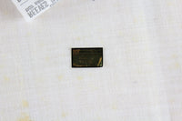 Vintage 1:12 Miniature Dollhouse Brass Bed with Mattress