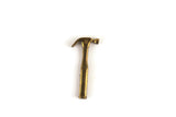 Vintage 1:12 Miniature Dollhouse Brass Hammer