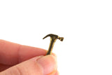 Vintage 1:12 Miniature Dollhouse Brass Hammer