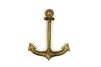 Vintage Nautical Brass Anchor Wall Hanging