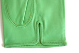 New Vintage Green Ladies' Formal Dress Gloves, Size 7