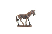 Vintage Miniature Bronze Unicorn Figurine