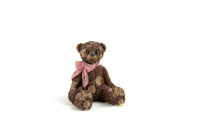 Vintage 1:12 Miniature Dollhouse Brown Spotted Teddy Bear