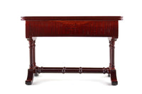 Vintage 1:12 Miniature Dollhouse Cherry Wood Console Table, Entry Table or Side Table