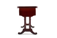 Vintage 1:12 Miniature Dollhouse Cherry Wood Console Table, Entry Table or Side Table