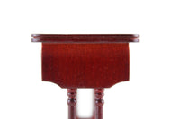 Vintage 1:12 Miniature Dollhouse Cherry Wood Console Table, Entry Table or Side Table