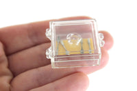 New Vintage 1:12 Miniature Dollhouse Chrysnbon Spoon & Dish Set