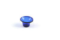 Vintage 1:12 Miniature Dollhouse Cobalt Blue Glass Bowl