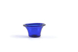 Vintage 1:12 Miniature Dollhouse Cobalt Blue Glass Bowl