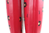 New Anthropologie "Colloquial Rain Boots" in Call Me, Red, Telephone Print, Size 9