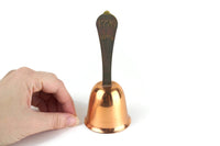 Vintage Coppercraft Guild Copper & Brass Souvenir Bicentennial Dinner Bell