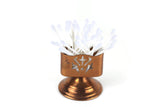 Vintage Copper Toothpick, Cotton Swab or Business Card Holder