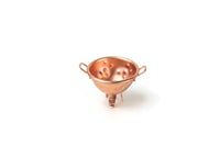 Vintage Copper 1:12 Miniature Dollhouse Colander or Strainer