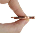 Vintage 1:12 Miniature Dollhouse Copper Fish-Shaped Pan