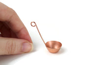 Vintage Miniature Dollhouse Copper Ladle