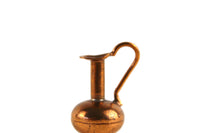 Vintage 1:12 Miniature Dollhouse Copper Pitcher