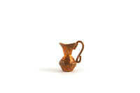 Vintage Hammered Copper Miniature Dollhouse Pitcher