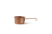 Vintage 1:12 Miniature Dollhouse Copper Pot or Saucepan