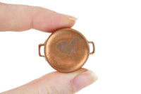 Vintage 1:12 Miniature Dollhouse Copper Stockpot