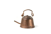 Vintage 1:12 Miniature Dollhouse Copper Tea Kettle