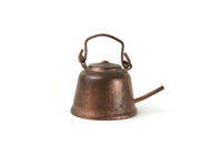 Vintage 1:12 Miniature Dollhouse Copper Tea Kettle