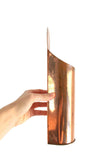 Vintage Wall-Mounted Copper Fireplace Matchstick Holder