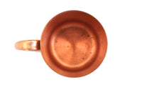 Vintage Copper Mug with Kicking Mules