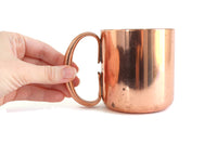 Vintage Copper Mug with Kicking Mules