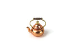 Vintage 1:12 Miniature Dollhouse Copper & Brass Tea Kettle