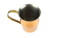 Vintage Coppercraft Guild Copper & Brass Drink Pitcher