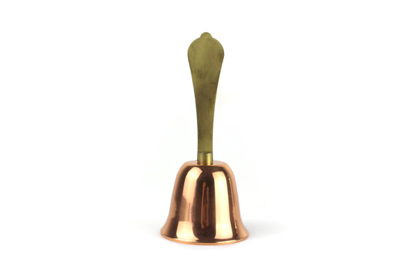 Vintage Coppercraft Guild Copper & Brass Dinner Bell