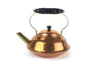 Vintage Coppercraft Guild Copper & Brass Tea Kettle & Warming Stand