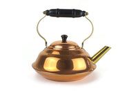 Vintage Coppercraft Guild Copper & Brass Tea Kettle & Warming Stand