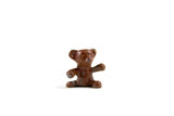 Vintage 1:12 Miniature Dollhouse Dark Brown Metal Teddy Bear