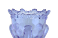 Vintage Degenhart Blue Purple Forget-Me-Not Toothpick Holder