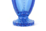 Vintage Degenhart Blue Glass Sweetheart Toothpick Holder