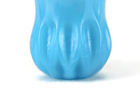 Vintage Degenhart Milk Blue Glass Mini Pitcher Toothpick Holder