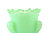 Vintage Degenhart Mint Jadeite Nile Green Forget-Me-Not Toothpick Holder