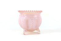 Vintage Degenhart Pink Glass Gypsy Pot Toothpick Holder